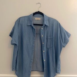 Denim Madewell button up.
